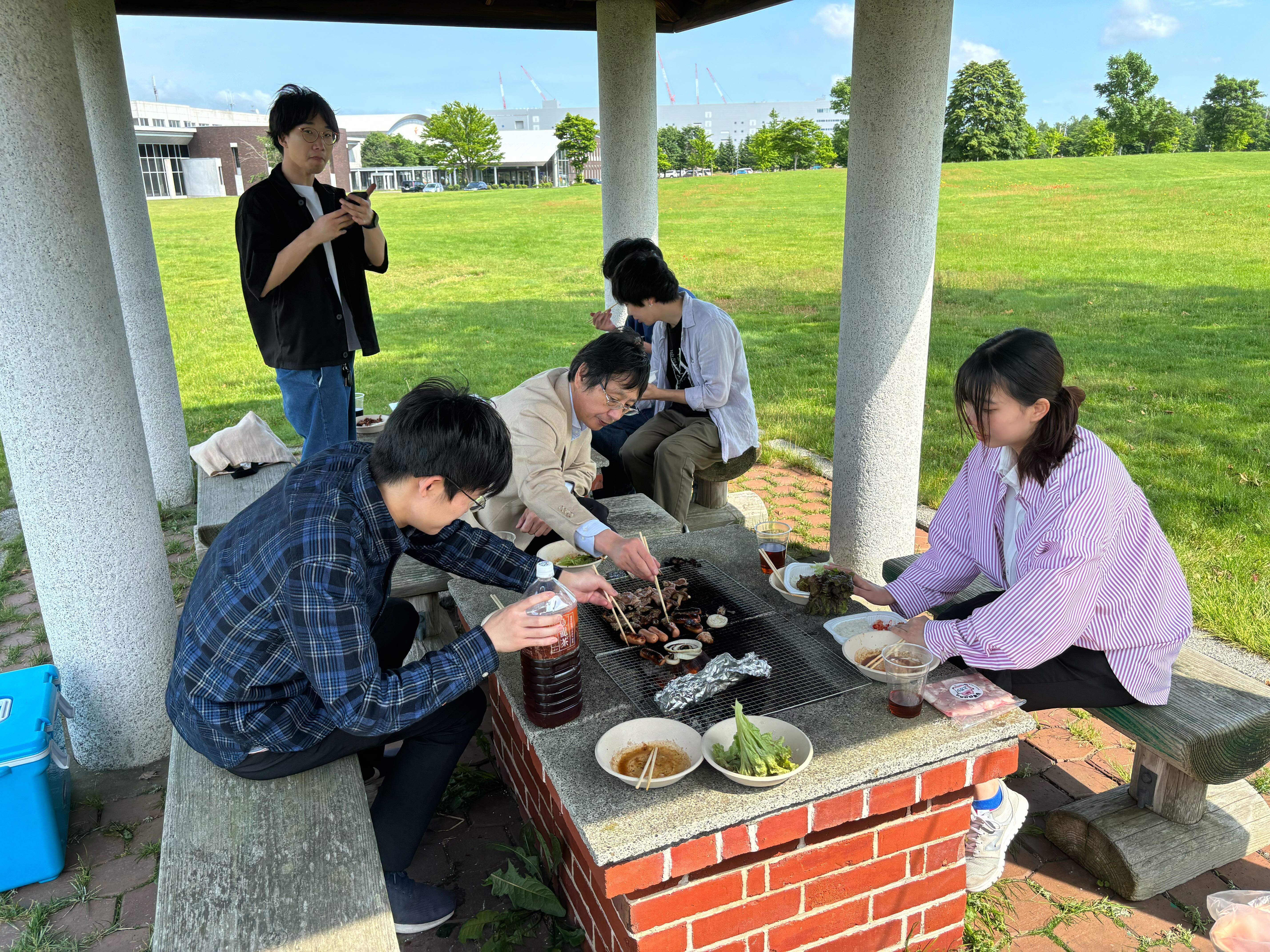 昨年度のBBQの様子(2)